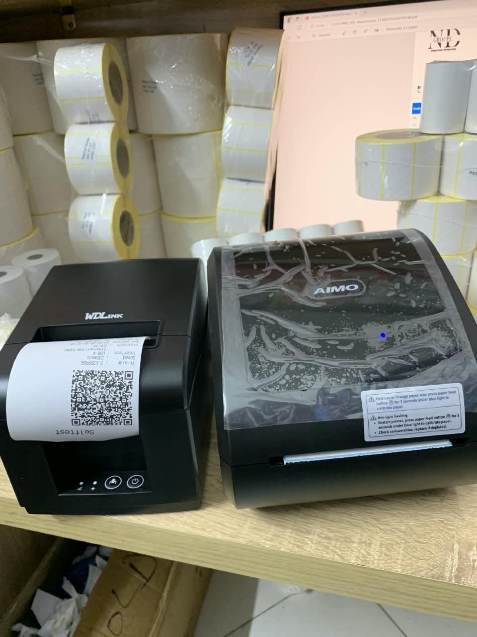 Duodeli MX-5500 label printer