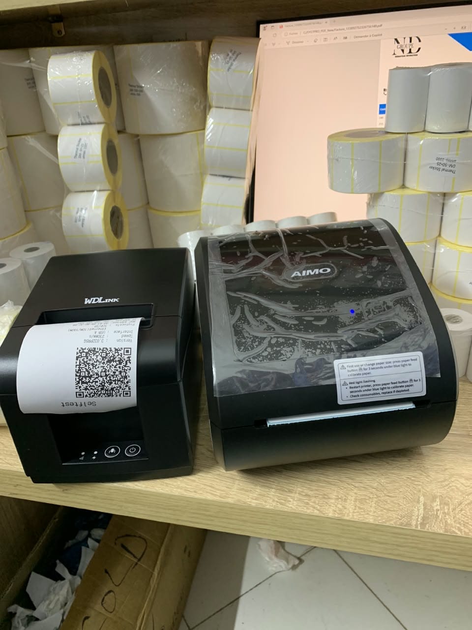 Thermal receipt printer