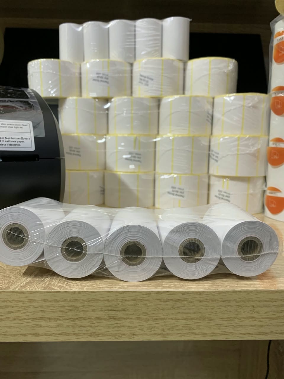 Thermal paper rolls